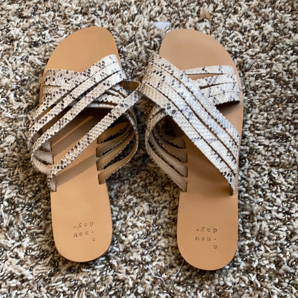A New Day Target Snakeskin Sandals